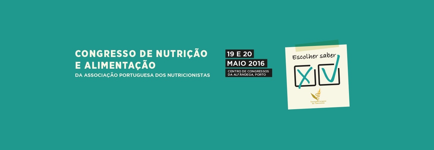 XV Congresso de Nutrição e Alimentação