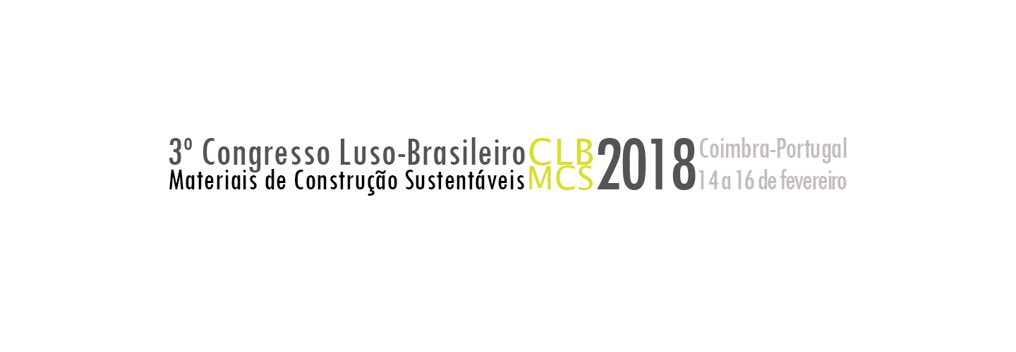 3rd Luso-Brazilian Congress on Sustainable Building Materials
