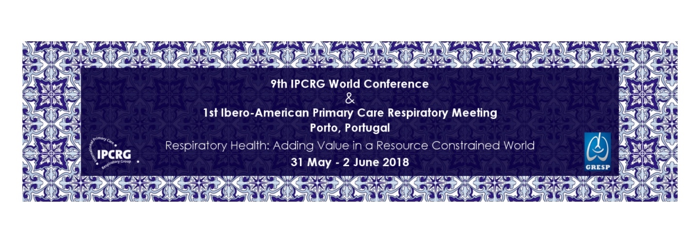 1ª Conferência Ibero-Americana de Saúde Respiratória em Cuidados Primários