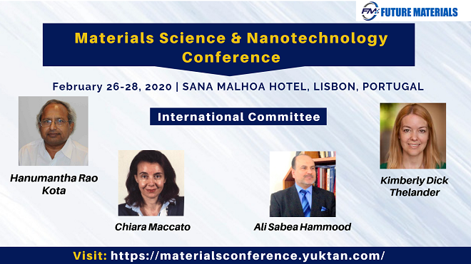 Materials Science and Nanotechnology Conference (Future Materials 2020)