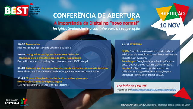 Conferência de abertura - 3.ª edição do Programa BEST