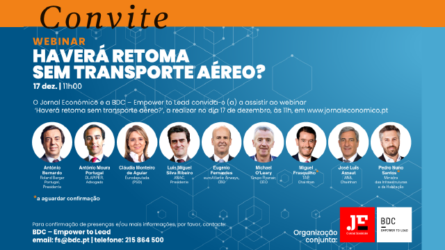 Webinar "Haverá retoma sem Transporte Aéreo?"