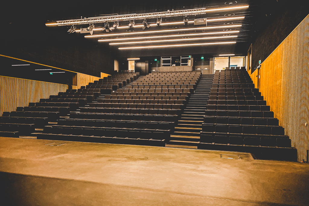Novo auditório para eventos na cidade do Porto