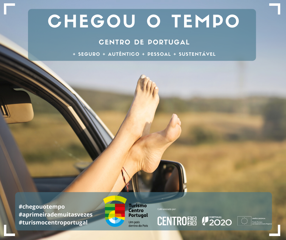 Nova campanha anuncia que “Chegou o Tempo” de sair e visitar o Centro de Portugal