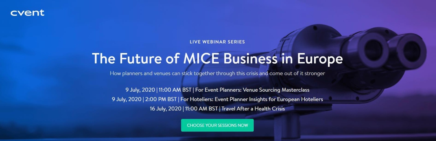 Webinars - The Future of MICE Business in Europe