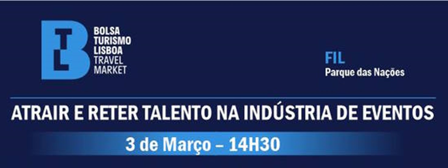 Conferência "Atrair e reter talento na indústria de eventos" - banner