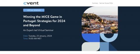 Cvent Virtual Seminar for Portugal · Strategies for 2024 and Beyond
